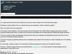 Sites similar to cosmeticsurgerytoday.com