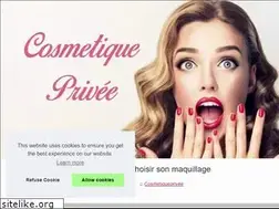 Sites similar to cosmetiqueprivee.com