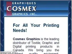Sites similar to cosmexgraphics.com