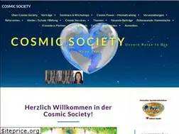 Sites similar to cosmic-society.net