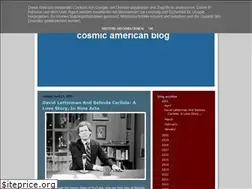 Sites similar to cosmicamericanblog.blogspot.com