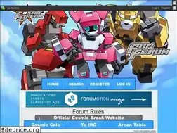 Sites similar to cosmicbreak.forumotion.com