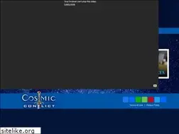 Sites similar to cosmicconflict2.com