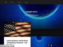 Sites similar to cosmicnews.org