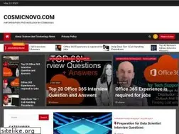 Sites similar to cosmicnovo.com