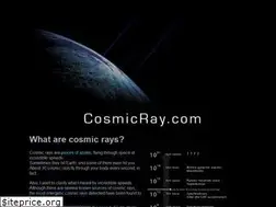 Sites similar to cosmicray.com