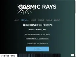 Sites similar to cosmicraysfilmfest.com
