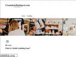Sites similar to cosmohotelbudapest.com