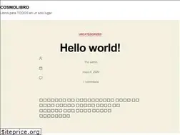 Sites similar to cosmolibro.com