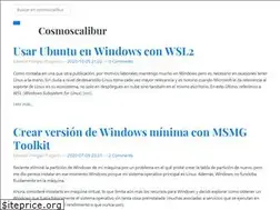 Sites similar to cosmoscalibur.com