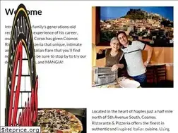 Sites similar to cosmospizzanaples.com