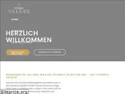 Sites similar to cosmosvalues.com