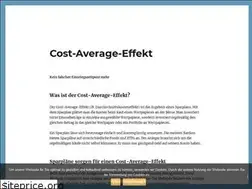 Sites similar to cost-average-effekt.de