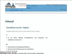 Sites similar to costablancavoorjou.com