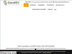 Sites similar to costadelsolbuilding.net