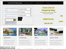 Sites similar to costadelsolpropertyshop.com