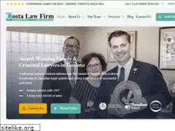 Sites similar to costalawfirm.ca