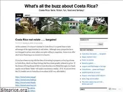 Sites similar to costaricacurious.wordpress.com