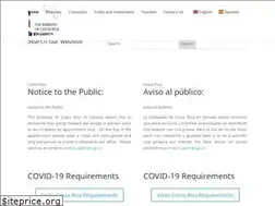 Sites similar to costaricaembassy.com