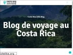 Sites similar to costaricainfoblog.com