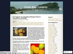 Sites similar to costaricainsights.wordpress.com