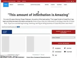 Sites similar to costaricalaw.com