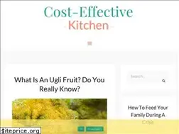 Sites similar to costeffectivekitchen.com