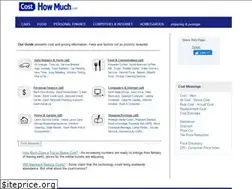 Sites similar to costhowmuch.com