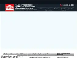 Sites similar to costinquantitysurveyors.com.au