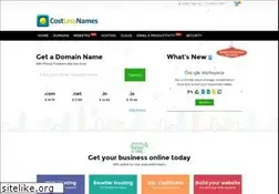 Sites similar to costlessnames.com