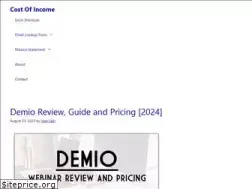 Sites similar to costofincome.com