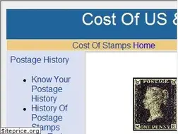 Sites similar to costofstamps.net