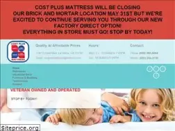 Sites similar to costplusmattress.com