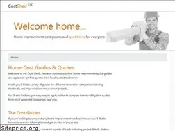 Sites similar to costshed.com