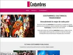 Sites similar to costumbres.org
