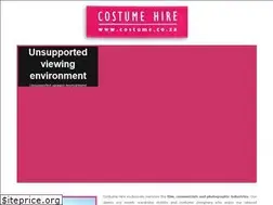 Sites similar to costume.co.za