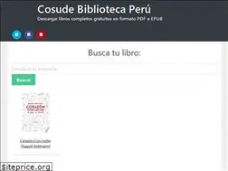 Sites similar to cosude.org.pe