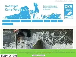Sites similar to coswigerkanuverein.de
