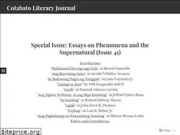 Sites similar to cotabatoliteraryjournal.com