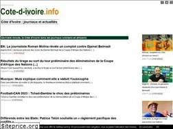 Sites similar to cote-d-ivoire.info