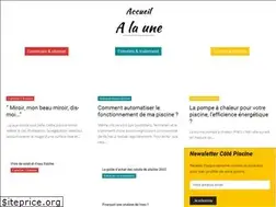Sites similar to cote-piscine-mag.com