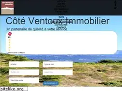 Sites similar to cote-ventoux-immobilier.fr
