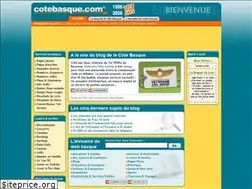 Sites similar to cotebasque.com