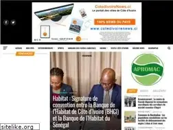 Sites similar to cotedivoirenews.ci