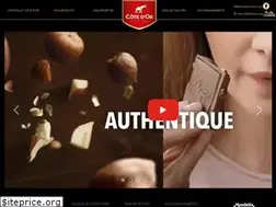 Sites similar to cotedor-chocolat.fr