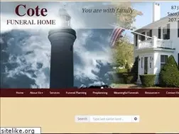 Sites similar to cotefuneralhome.com