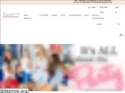 Sites similar to coterieboutique.com