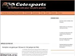 Sites similar to cotesports.fr