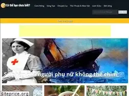 Sites similar to cothebanchuabiet.net