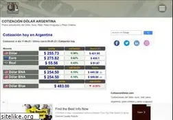 Sites similar to cotizacion-dolar.com.ar